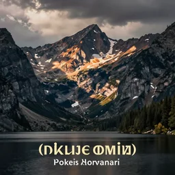 lakeside mountains, by denis istomin