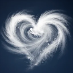heart vortex cloud