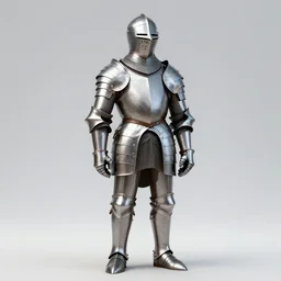 Socialist realism full plate armour knight