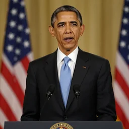 Movie still of Barack Obama in Lincoln