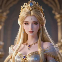 princess, godly, beautiful, intricate, hyper detailed, octane, 4 k