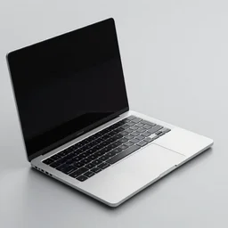 angled views of an open apple macbook pro, octane render, vray, perspective, motion graphics, detailed, editorial illustration, halftone texture, risograph, dynamic pose, matted print, grainy light, ( ( dither ) ). [ abstract background! ], high contrast, light blue filter