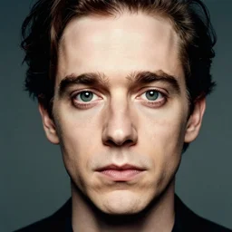 a portrait photo of the world's weirdest man by Annie Leibovitz, award-winning, symmetrical face