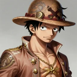 luffy, intricate, elegant, highly detailed, my rendition, digital painting, artstation, concept art, smooth, sharp focus, illustration, art by lightbox라이트박스 and iaki