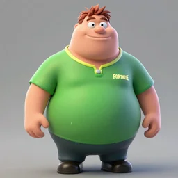 peter griffin as a fortnite skin. concept art. high quality 8 k resolution