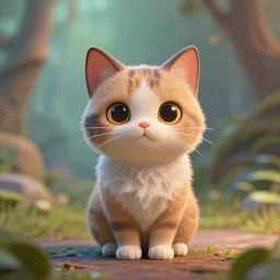 cute cat by victo ngai and andreas rocha trending on artstation unreal engine 4 k hd wallpaperjpeg artifact blur