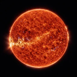 solar flare picture taken by the hubble telescope