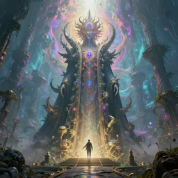 psychadelic kindom, fantasy, epic, high details, 8 k, trending on artstation
