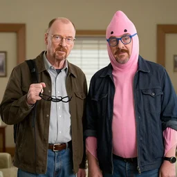 walter white and jesse pinkman mukbang