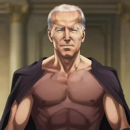 anime detailed portrait of Joe Biden as a muscular sith Palpatine anime boy by Stanley Artgerm Lau, WLOP, Rossdraws, James Jean, Andrei Riabovitchev, Marc Simonetti, and Sakimichan, trending on artstation