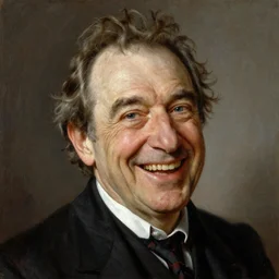 portrait of rod steiger, joyful, highly detailed painting by gaston bussiere, craig mullins, j. c. leyendecker 8 k,
