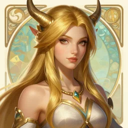 portrait of lux from league of legends, art by artgerm and greg rutkowski, alphonse mucha, cgsociety