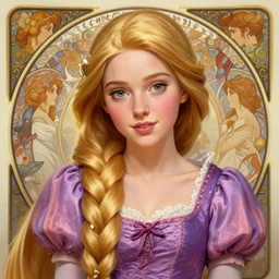 portrait of rapunzel, intricate, elegant, highly detailed, my rendition, digital painting, artstation, concept art, smooth, sharp focus, illustration, art by artgerm and greg rutkowski and alphonse mucha and uang guangjian and gil elvgren and sachin teng, symmetry!!