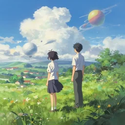 a surreal, beautiful alternate dimension | | digital painting by makoto shinkai and greg rutkowski, surrealism, trending on artstation