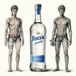 concept art humanisation vodka