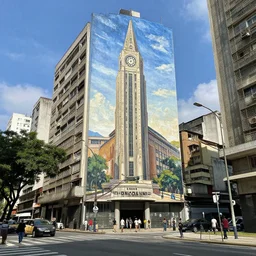 avenida paulista painted by giovanni antonio canal