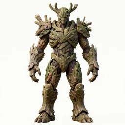 armoured tree human figure monster, symmetrical, highly detailed, digital art, tree armour, sharp focus, trending on art station, kentaro miura manga art style
