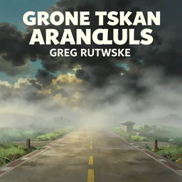 a wholesome animation key shot of a cute empty foggy runway, studio ghibli, pixar and disney animation, sharp, rendered in gouache painting, anime key art by greg rutkowski, bloom, dramatic, dynamic lighting