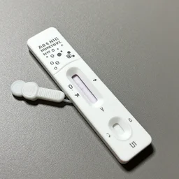 a positive lateral flow test