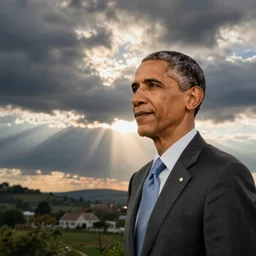 Obama on a vacation day