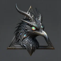 anthropomorphic triangle head in opal edgy darkiron terror bird, intricate, elegant, highly detailed animal monster, digital painting, artstation, concept art, smooth, sharp focus, illustration, art by artgerm, bob eggleton, michael whelan, stephen hickman, richard corben, wayne barlowe, trending on artstation and greg rutkowski and alphonse mucha, 8 k
