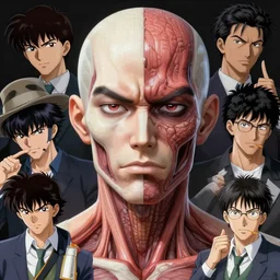 🧠🫁🩸👏👍🤬, professional photography, highly detailed, stunning lighting, artstation, realistic face and anatomy, by akira toriyama and ilya kuvshinov and takehiko inoue and kim jung gi and karl kopinski and thomas kinkade and greg rutkowski