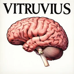 album cover of vitruvius brain by akihiko yoshida
