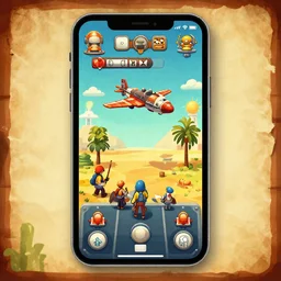 Retro Flight: 3D battle sim, iPhone game, App Store