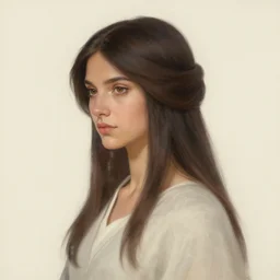 side shot centered painted portrait, maya ali wind sorcerer by maria dimova, art nouveau, matte painting concept art, official fanart hd artstation by valentina remenar, xiaofei ye, c home, lois van baarle, alphonse mucha, ilya kuvshinov, chris petrocchi,