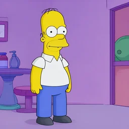bob geldof as character in the simpsons