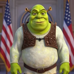 Shrek as U.S. President