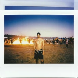 Polaroid photos of the Fyre Festival, 4K, award winning G