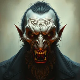 highly detailed oil painting, ugly vampire nosferatus with beard fantasy character portrait, dynamic pose, above view, top lighting, realistic shaded, 8 k realistic, hyper detailed, digital painting, artstation, concept art, hyper detailed eyes, cinematic lighting, dynamic pose, above view, perfect eyes
