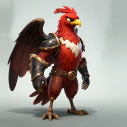 A picture of a harpy as a DOTA 2 character, in-game screenshot
