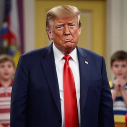 a still of donald trump confused that they are in an episode of kids in the hall