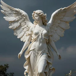 hyperrealistic detailed seraphim cinematic sharp focus 8 k