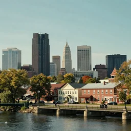 cinematic photo of wisconsin city, high quality wallpaper
