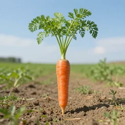 carrot in the middle of no where, 8K