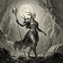 dire sky subterranean ministry earthling en route peril messenger, intricate drawing, oratio pro aris et focis, realistic fantasy, establishing shot, 8k resolution, dramatic lighting