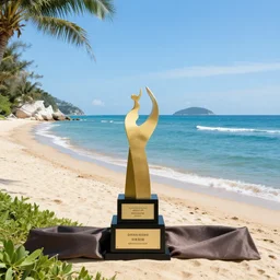 photo of the most beautiful view of a beach, winning award photo, highly detailed, realistic
