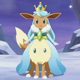 A Glaceon ice princess