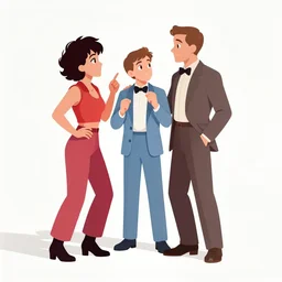 a scene from Rocky Horror Picture Show in the style of The Little Mermaid