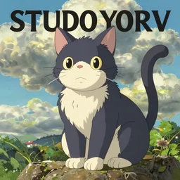 studio ghibli tokyotv manga cat