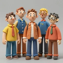 mandatory diversity claymation by otto dix, hyperrealistic, masterpiece, aesthetic