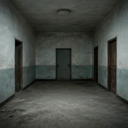 a photo of an uncomfortably familiar place, liminal space, eerie, color, strange