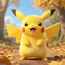 real life absol pokemon, cute!!!, heroic!!!, adorable!!!, playful!!!, fluffly!!!, happy!!!, cheeky!!!, mischievous!!!, ultra realistic!!!, autumn, clear weather, golden hour, sharp focus