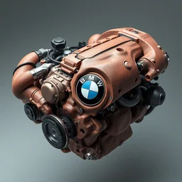 bmw engine made of human skin and body parts and human skin with some hair, realistic, professionally, professionally color graded, intricate, elegant, highly detailed, centered, artstation, concept art, smooth, artgerm, salvador dali,