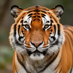 Anthropomorphic tiger