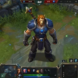 Screenshot of 2B in Starcraft 2