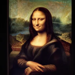 high detailed mona lisa by kim jung gi